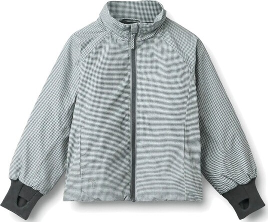 Wheat Lightweight Puffer Jacket Sollo BLUE CHECK 104