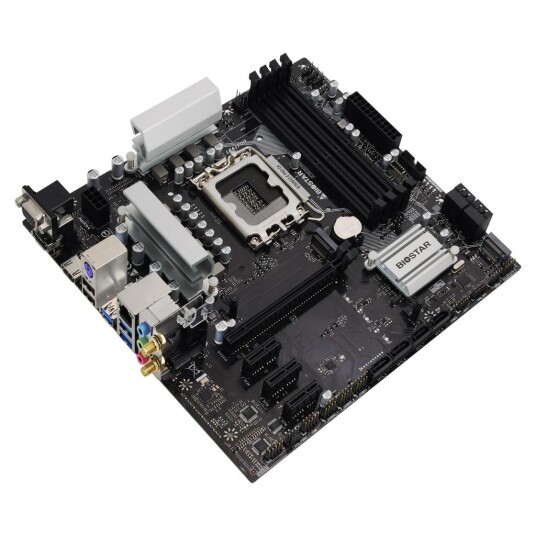 Biostar B760MX2-E Pro D4 Micro-ATX Hovedkort med LGA 1700 og DDR4 Biostar B760MX2-E Pro D4 Micro-ATX Hovedkort med LGA 1700 og DDR4