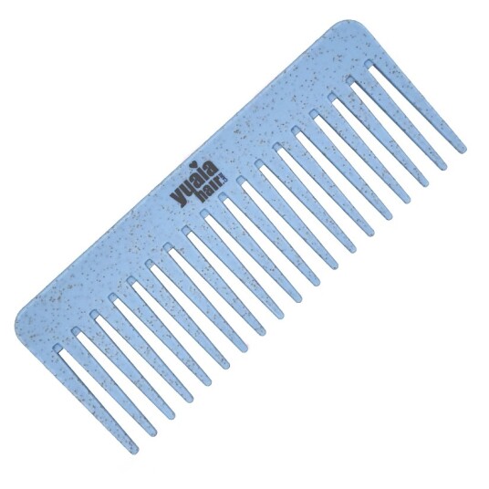 Yuaia Haircare Wide toothed comb Blue Yuaia Haircare Wide toothed comb Blue