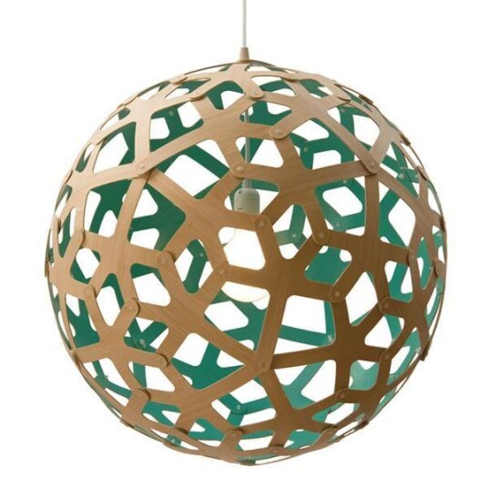 David Trubridge Coral Ø100 Aqua Takendel
