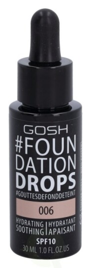 Gosh Foundation Drops SPF10 30 ml Tawney