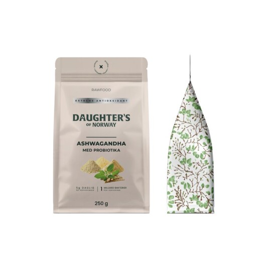 Daughter"s Of Norway Premium Ashwagandha med probiotika 250 g