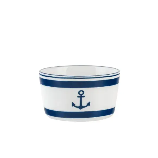 Porsgrund Maritim Skål Blårand 8,5 cm