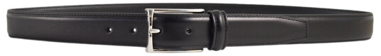 Anderson's Classic Stitched skinnbelte - Sort AND-A0014-PL01-N1-85