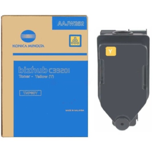Konica Minolta TNP-80Y Konica Minolta TNP-80 Y Tonerkassett Gul Konica Minolta TNP-80Y Konica Minolta TNP-80 Y Tonerkassett Gul
