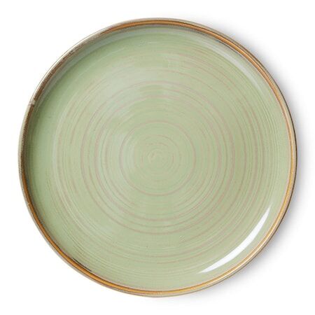 HKLiving Chef ceramics: Middagstallerken 26 cm mosegrønn HKLiving Chef ceramics: Middagstallerken 26 cm mosegrønn