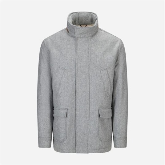 Wool Jacket - Grey Wool Jacket - Grey