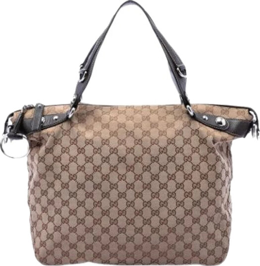 Gucci Vintage Dame Beige
