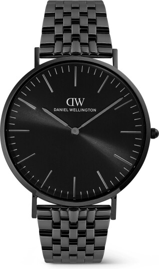 Black 40mm Watch Classic 7 link All | DW