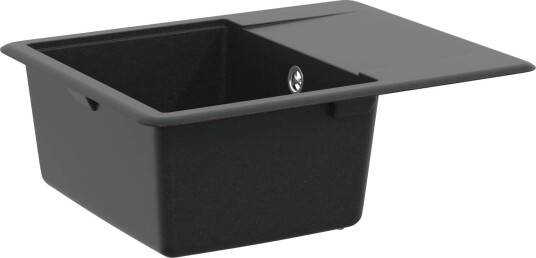 Vask Svart 560 x 460 mm 80% kvarts og 20% harpiks