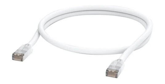 Ubiquiti UniFi 1m Cat5e Nettverkskabel S/UTP Utendørs Hvit Ubiquiti UniFi 1m Cat5e Nettverkskabel S/UTP Utendørs Hvit