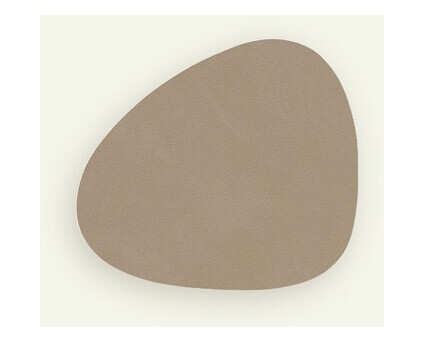 Lind DNA Curve glassbrikke nupo 11 x 13 cm Clay Brown