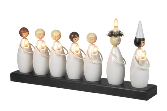 Star Trading Lysestake Hvit/svartmønstret 1540605-02-0 1008154