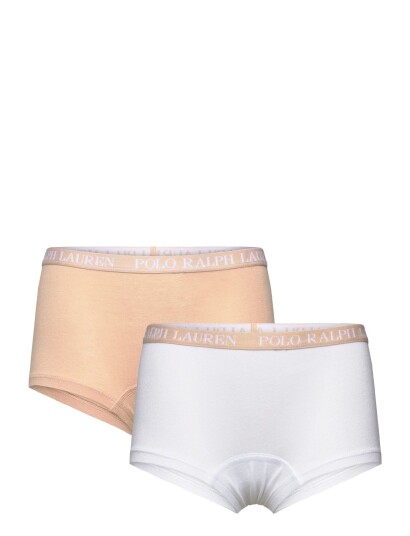 Ralph Lauren Kids Rlhg Prl Solid 2Pk Boyshort Beige 163/175 Ralph Lauren Kids Rlhg Prl Solid 2Pk Boyshort Beige 163/175