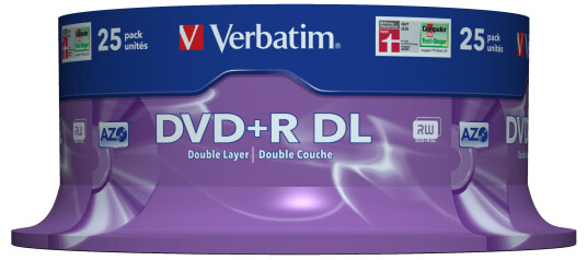VERBATIM DVD+R Double Layer 8X 8,8GB VERBATIM DVD+R Double Layer 8X 8,8GB