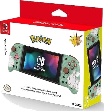 HORI Split Pad Pro Pokémon: Pikachu & Eevee