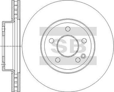 Hi Q SD5609 Bremseskive Hi Q SD5609 Bremseskive