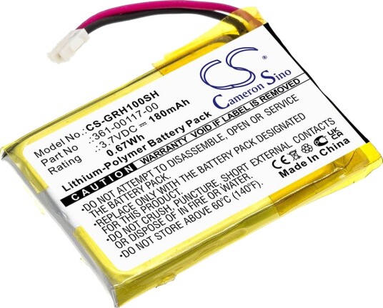 Batteri til Garmin Approach S10 etc