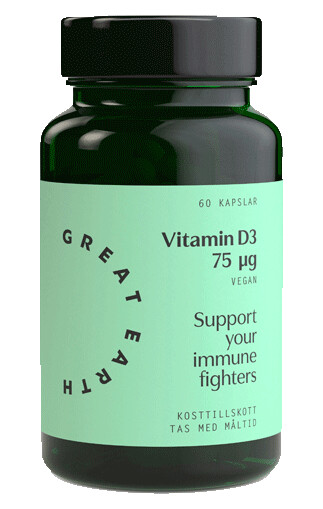 Vitamin D3 Vegan, 60 kapsler Vitamin D3 Vegan, 60 kapsler