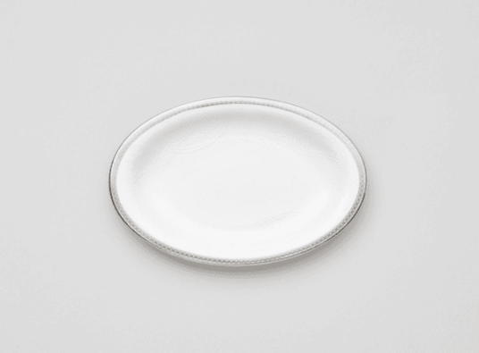 Royal Porcelain - Silver Paisley fat til sausenebb