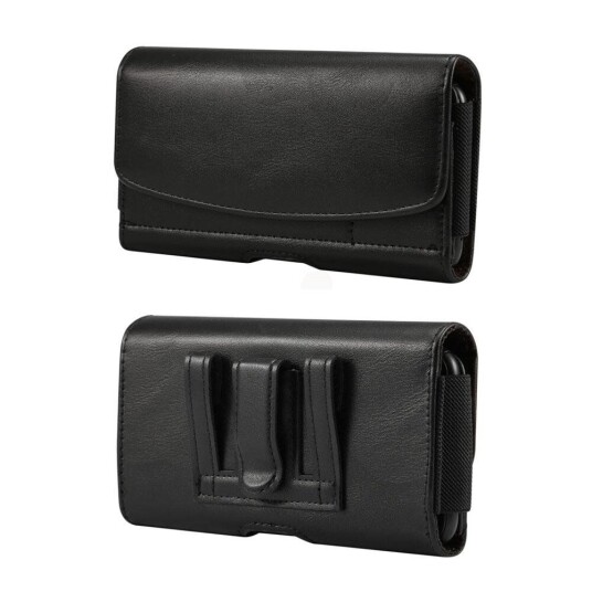 INCOVER Soft Pouch Belteveske Svart - (Maks. Mobil: 170 x 87 x 18 mm)