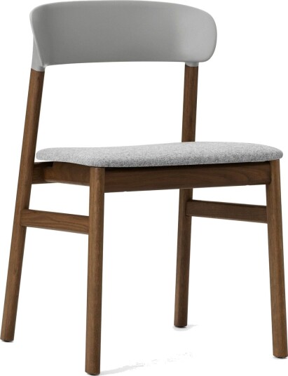 Normann Copenhagen Herit Spisestuestol Trukket Røkt Eik/ Grå