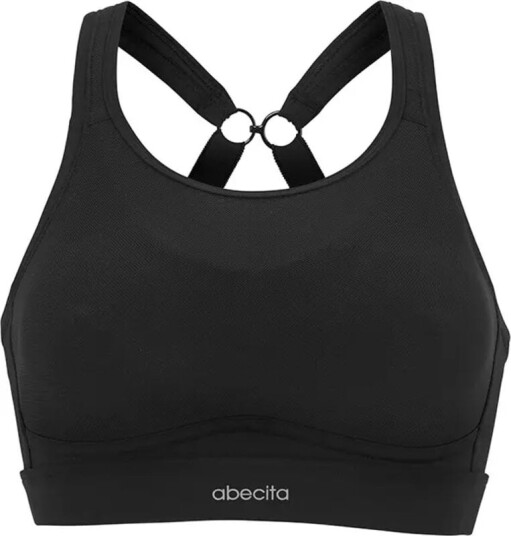 Abecita Women's Victorios Sports Bra 85F, Black Abecita Women's Victorios Sports Bra 85F, Black