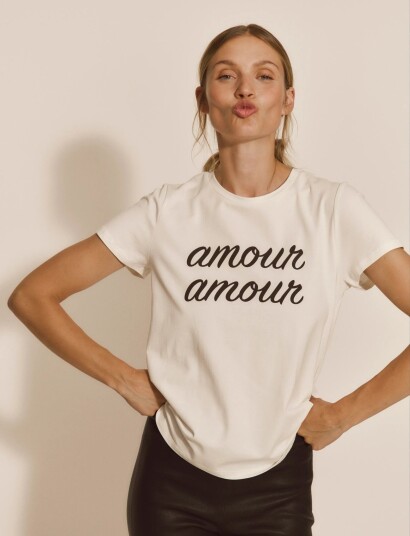 Rosemunde Rwnatali Organic Ss T Shirt Cream M