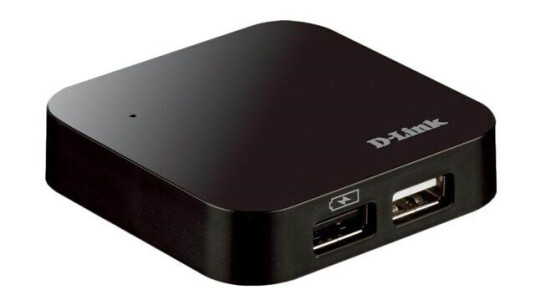D-Link DUB-H4 4 Ports Hub USB-hub - 4 porter D-Link DUB-H4 4 Ports Hub USB-hub - 4 porter