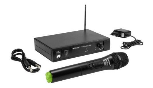 Omnitronic Vhf-101 Trådløst Mikrofonsystem 207,55 Mhz (13073024)