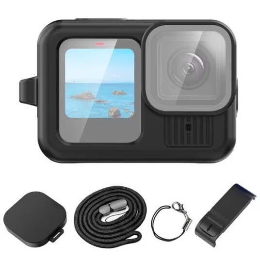 Silikon deksel for GoPro HERO13 Svart Svart
