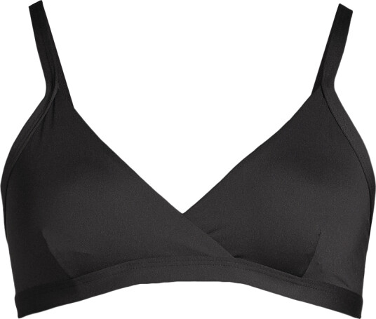 Casall Women's Overlap Bikini Top Black 38