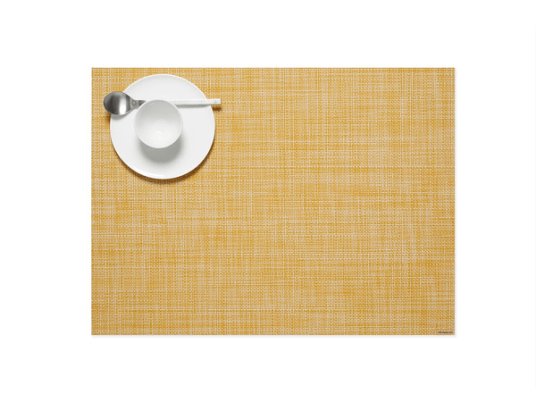 CHILEWICH Mini Basketweave Spisebrikke 36x48cm OCHRE