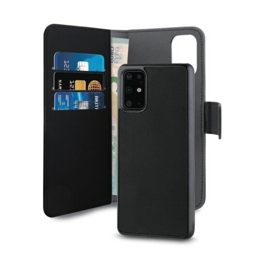 Puro Huawei P40 Deksel Puro Wallet Detachable 2-In-1 Lommebok Svart