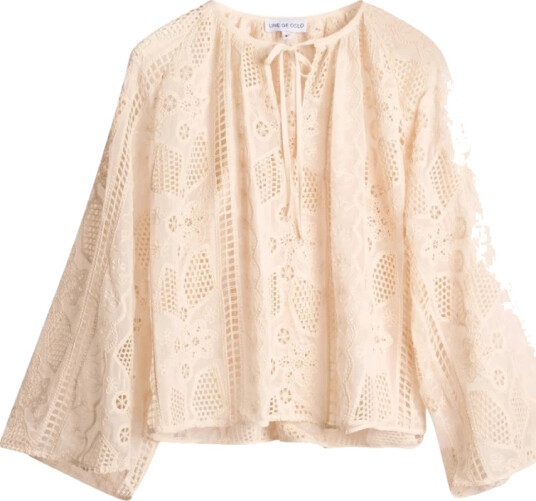 Line of Oslo Dame Bluser & Skjorter Beige L,