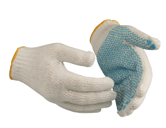Guide Gloves 710 Hanske bomull polyester PVC 8 Klær