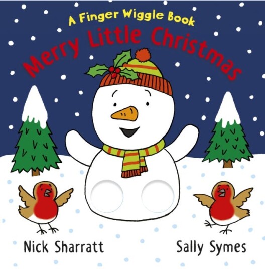 Merry Little Christmas: A Finger Wiggle Book Av Sally Symes