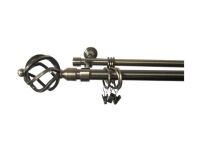 Domoletti Double Curtain Rail Set F512005 300Cm