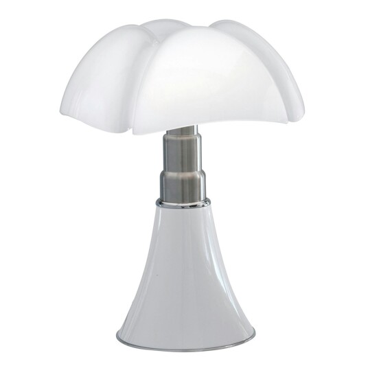 Martinelli Luce Mini Pipistrello 1965 Bordlampe Hvit U. Ledning Martinelli Luce Mini Pipistrello 1965 Bordlampe Hvit U. Ledning
