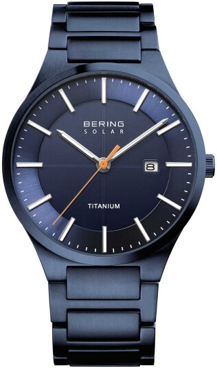 Bering Herreklokke 15239 797 Blå/Titan Ø39 mm