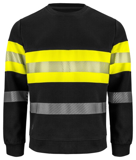 ProJob 6129 Sweatshirt En Iso 20471 Kl 1 Yellow/Black M ProJob 6129 Sweatshirt En Iso 20471 Kl 1 Yellow/Black M