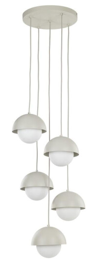 Bono takpendel 5-lys - Beige