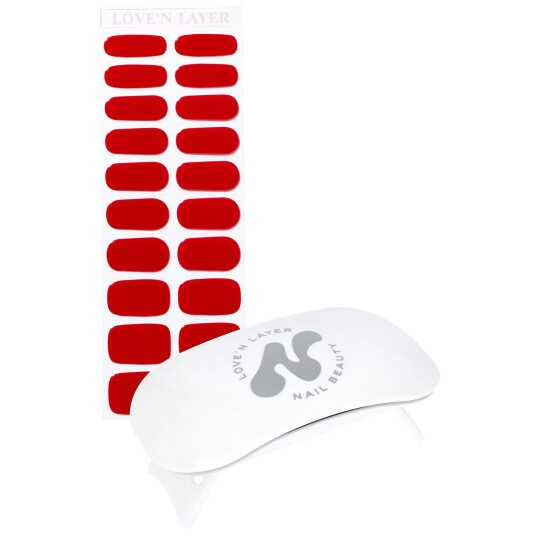 Love'n Layer Startkit Hand Grape Red