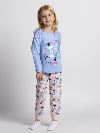 Disney Stitch Pyjamassett Blå 6 år
