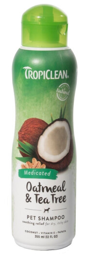 Tropiclean Oatmeal & Tea Tree Schampo Tropiclean Oatmeal & Tea Tree Schampo