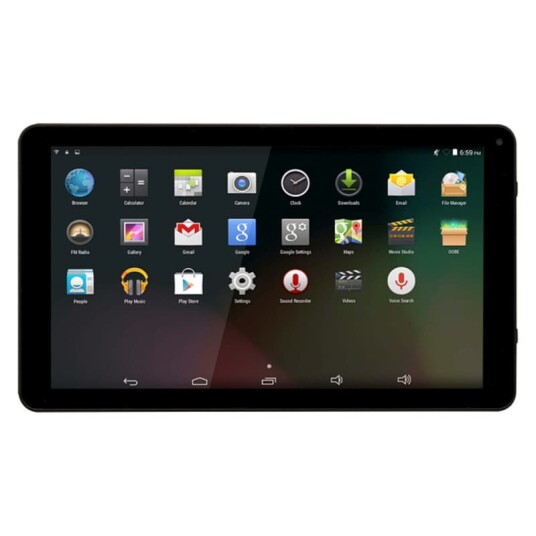 Denver TAQ-10285 10,1" Nettbrett Android med 64GB Lagring Svart Denver TAQ-10285 10,1" Nettbrett Android med 64GB Lagring Svart