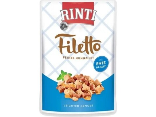 Rinti Rinti Filetto Våtfôr Til Hunder Kyllingand 100G