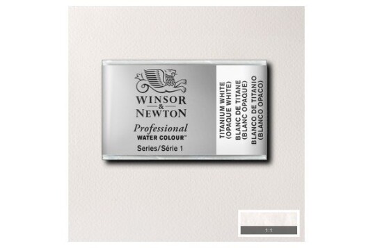 Prof Water Colour Pan/W Titanium White 644 Prof Water Colour Pan/W Titanium White 644