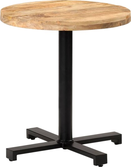 Bistrobord rundt Ø70x75 cm grovt mangotre 320267 Bistrobord rundt Ø70x75 cm grovt mangotre 320267