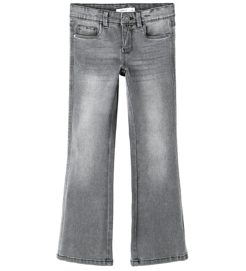 Name It Light Grey Denim Nkfpolly Skinny Støvler Jeans 1142-Au Noos 152